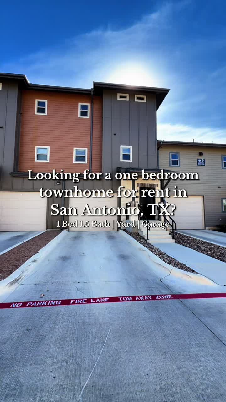 1 Bed/1.5 Bath + Yard + Garage walkthrough