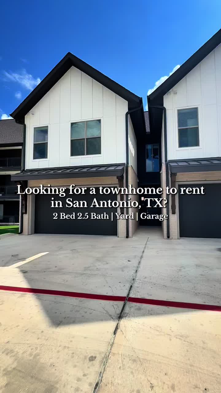 2 Bed/2.5 Bath + Yard + Garage walkthrough
