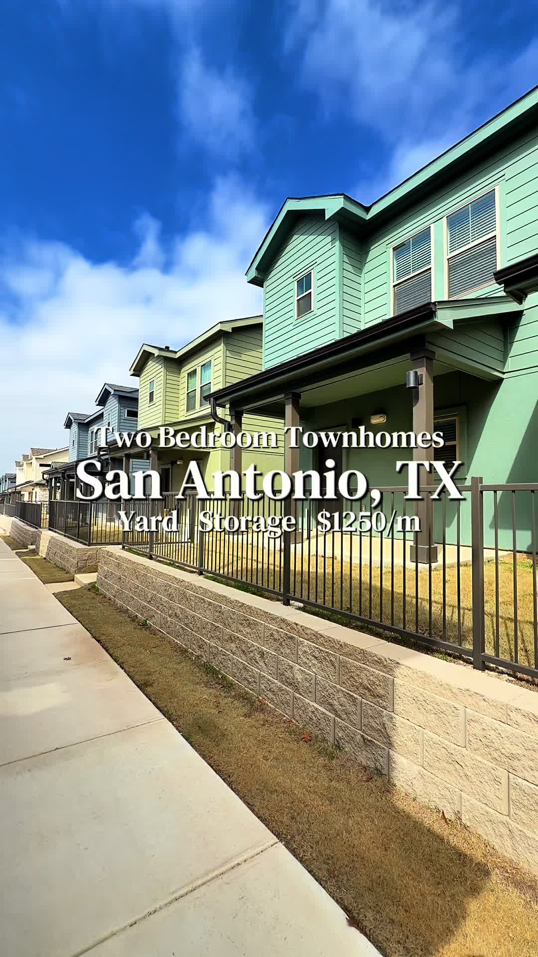 2 Bed/2.5 Bath + Yard + Storage Shed walkthrough