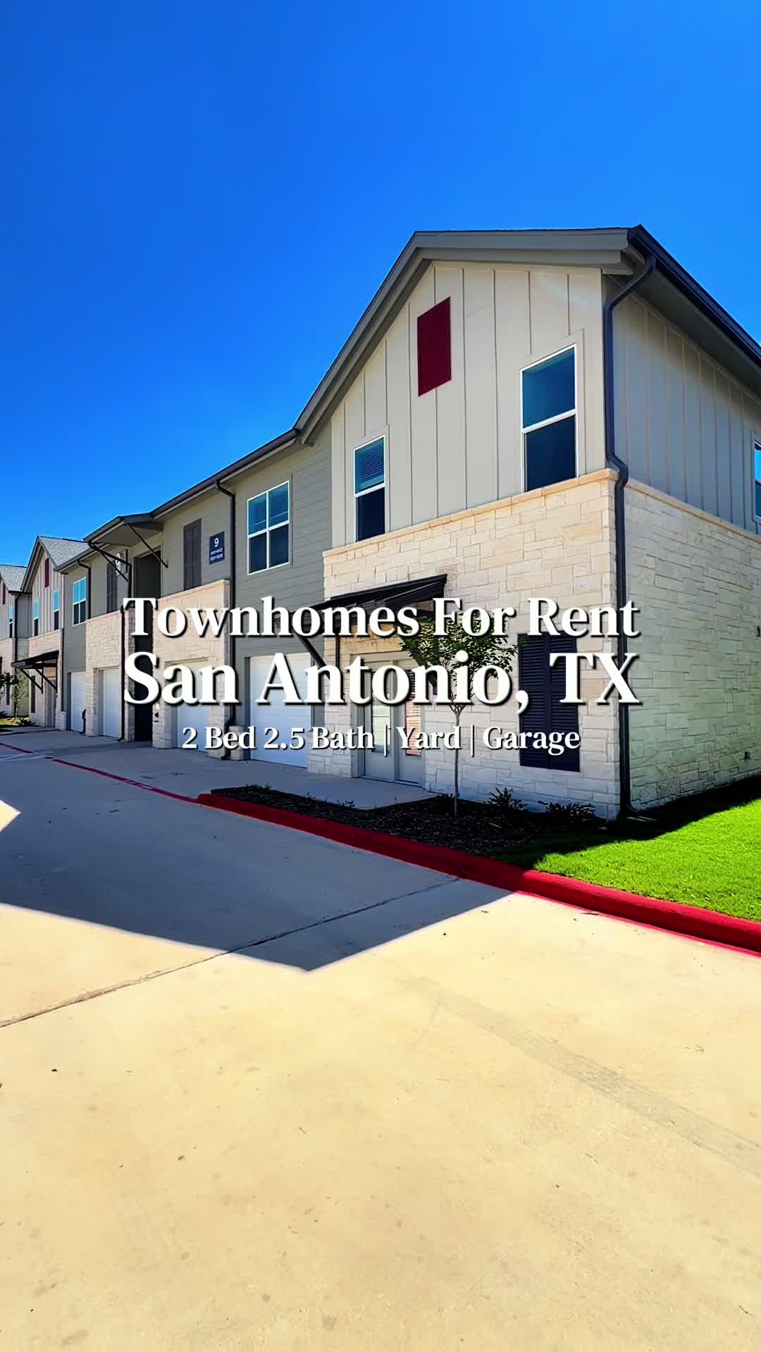 2 Bed/2.5 Bath + Yard + Garage walkthrough