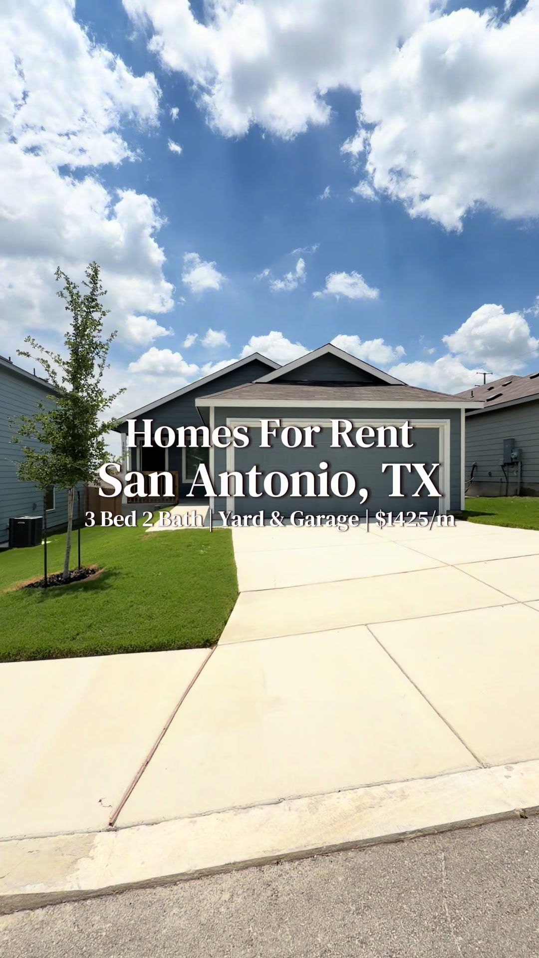 3 Bed/2 Bath + Yard + Garage walkthrough