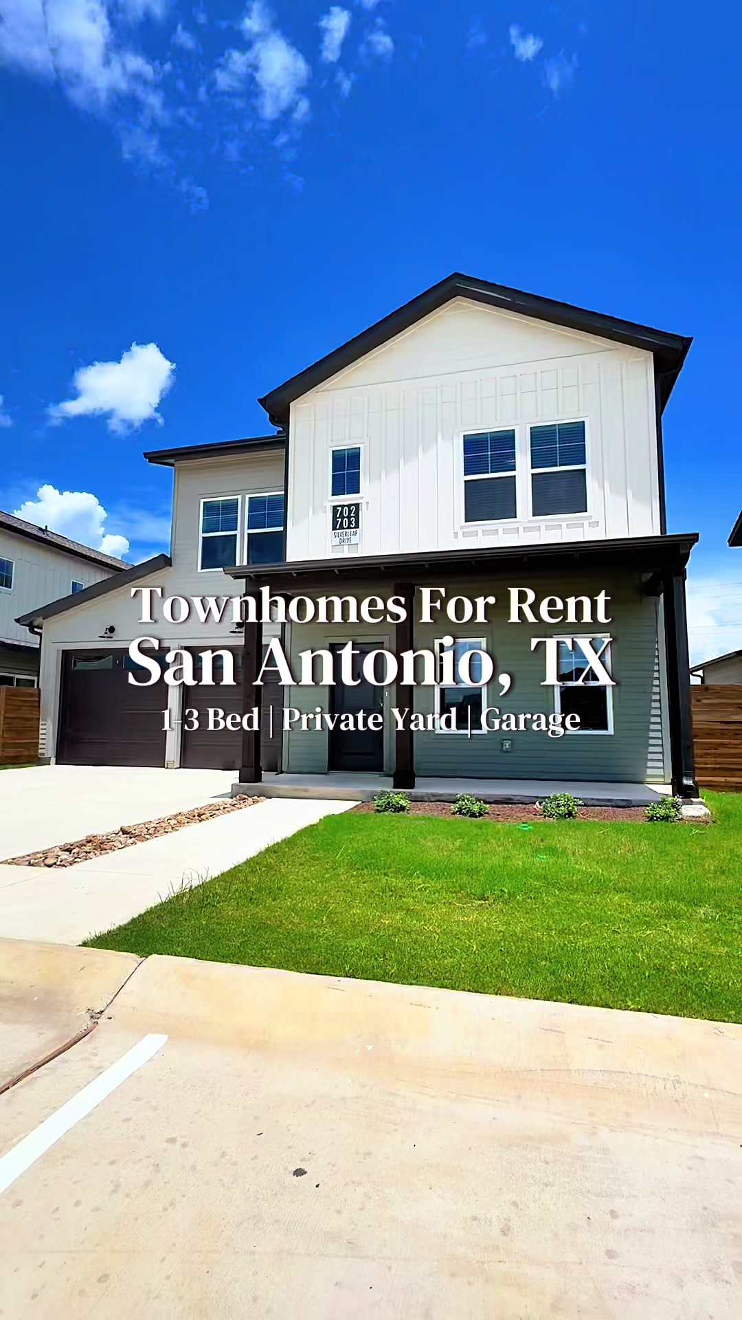 3 Bed/2.5 Bath + Yard + Garage walkthrough